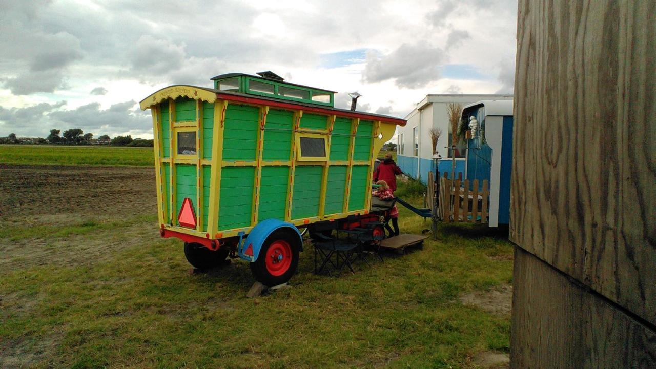 B&B Boerderij Rust, In Pipowagens! Ден-Хелдер Экстерьер фото