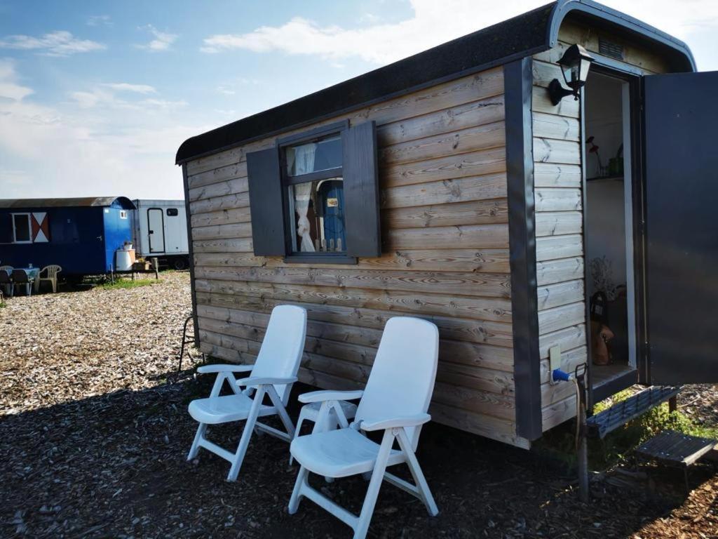 B&B Boerderij Rust, In Pipowagens! Ден-Хелдер Экстерьер фото